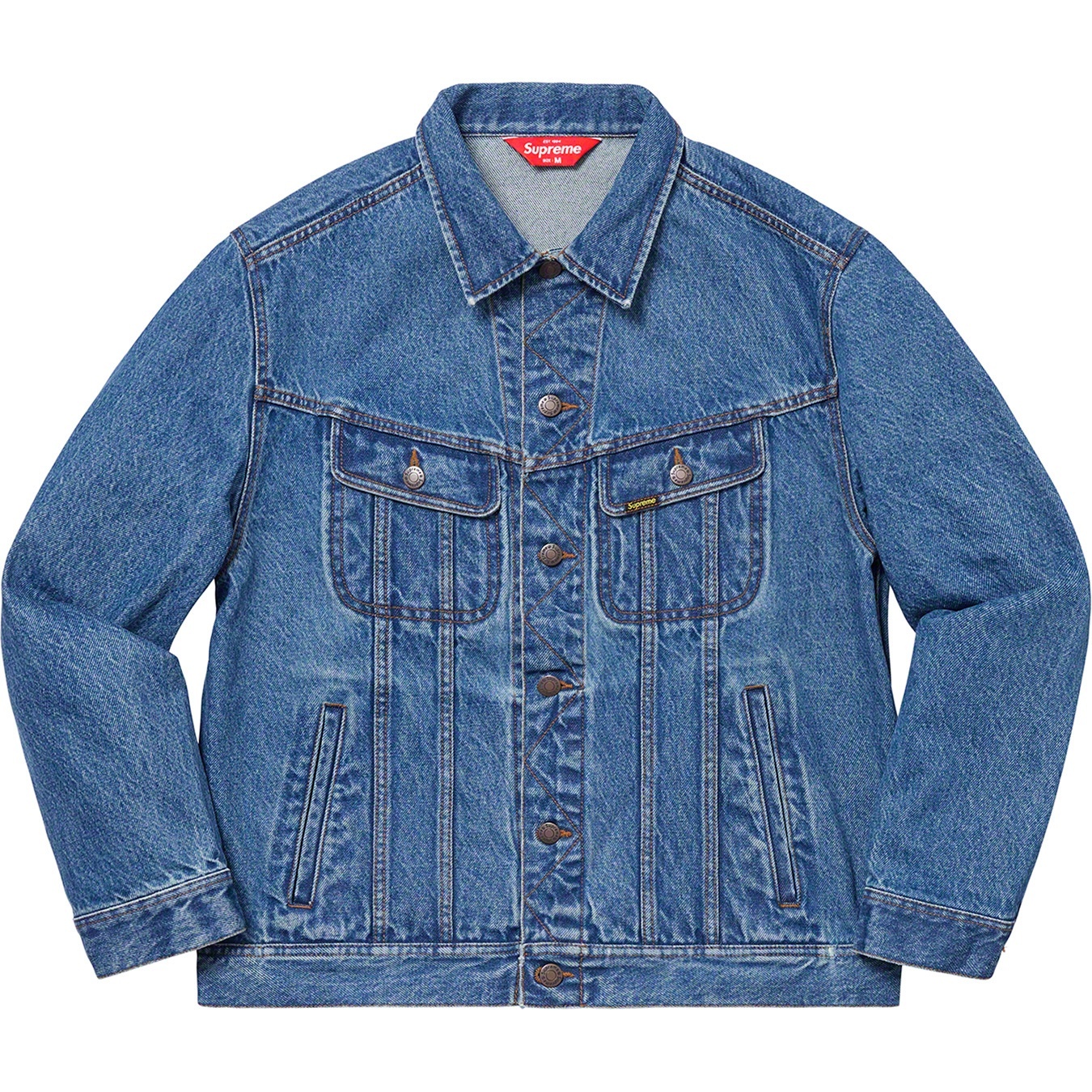 New York Painted Trucker Jacket view 8